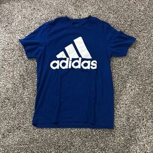 Adidas Blue T-Shirt with Logo